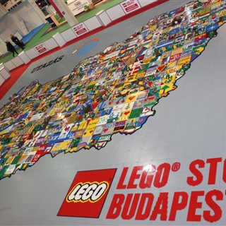 LEGO® Store Show - Galéria - LEGO® országtérkép építés